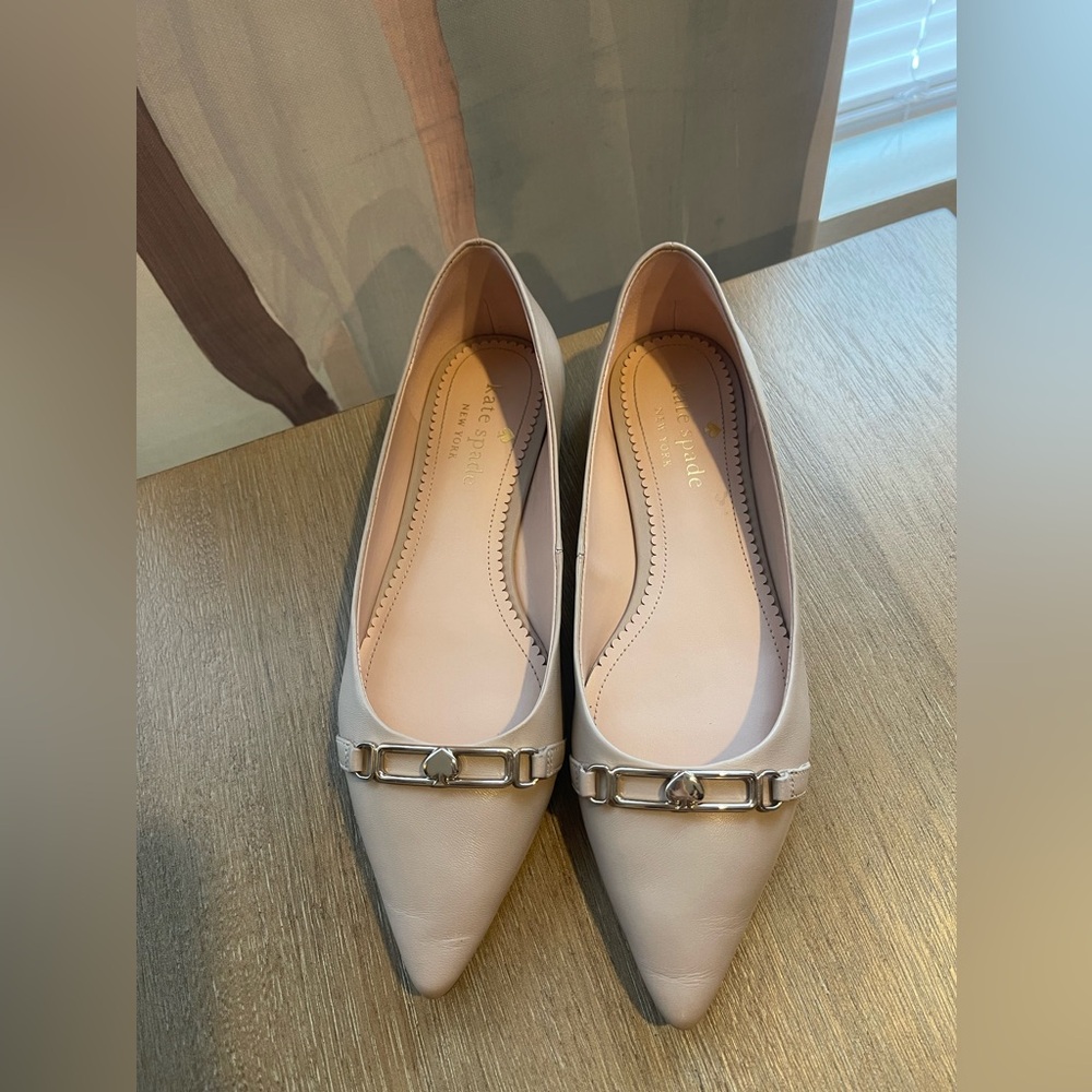 Kate Spade Women's Cream Flats